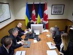 
      
      Zelenskyy holds talks with NATO, EU allies ahead of Trump meeting
      
      