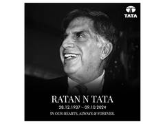 
      
      India remembers her son Ratan Tata on his 88th birth anniversary
      
      