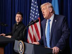 
      
      “Russia wants to see Ukraine succeed,” Trump
      
      
