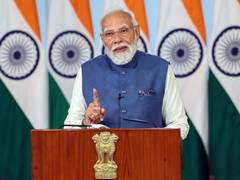 
      
      PM Modi as INSV Kaundinya embarks on maiden sail
      
      