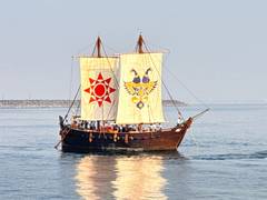 
      
      INSV Kaundinya embarks on maiden voyage for Muscat from Porbandar
      
      