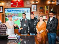 
      
      HP: MLA Rathore meets governor warns on import duty on NZ apples
      
      