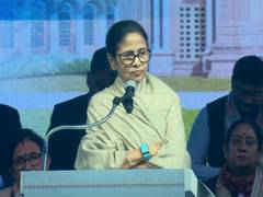
      
      Bengal CM Mamata Banerjee lays foundation stone of Durga Angan
      
      