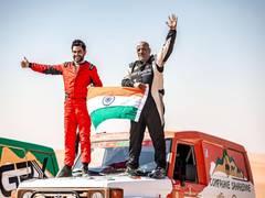 
      
      Sanjay Takale, only Indian car rallyist at Dakar
      
      