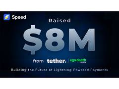 
      
      Speed Raises $8M from Tether and ego death capital
      
      