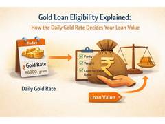 
      
      Gold Loan Eligibility Explained: How the Daily Gold Rate Decides 
      
      