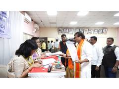 
      
      Pune: Former Deputy Mayor Aba Bagul files nomination
      
      