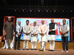 
      
      Shri Acharya Devvrat visits Namotsav at Sanskardham
      
      