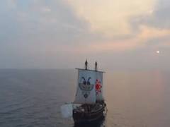 
      
      INSV Kaundinya on historic voyage, reviving ancient India
      
      