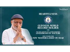
      
      Heartfulness Sets Guinness World Record 
      
      