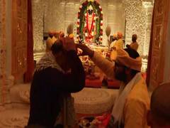 
      
      Rajnath Singh offers prayers at Ram Janmbhoomi Temple in Ayodhya
      
      