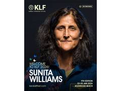 
      
      NASA astronaut Sunita Williams to attend Kerala Literature Festiv
      
      
