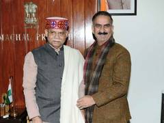 
      
      CM Sukhu exchanges New Year greetings with Governor
      
      