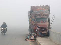 
      
      Karachi's residents battle poor road infrastructure
      
      