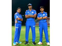 
      
      Mumbai Indians unveil Women's Premier League 2026 jersey
      
      