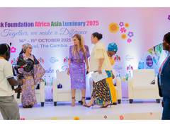 
      
      Dr. Rasha Kelej Meets São Tomé and Príncipe First Lady
      
      