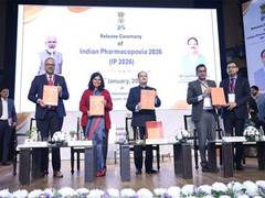 
      
      JP Nadda releases 10th edition of Indian Pharmacopoeia 2026
      
      