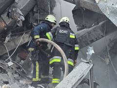 
      
      Zelenskyy claims Russian strikes on Kharkiv
      
      