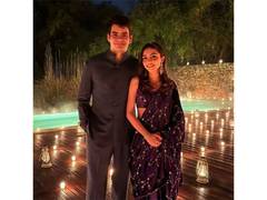 
      
      Raihan Vadra announces engagement with Aviva, shares pictures
      
      