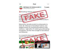 
      
      India debunks fake Somaliland recognition claims
      
      