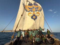 
      
      INSV Kaundinya nears its final port of call in Muscat
      
      