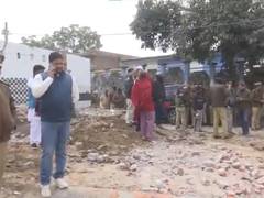 
      
      Sambhal administration conducts anti-encroachment drive
      
      