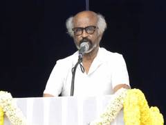 
      
      Rajinikanth, attends M Saravanan portrait unveiling in Chennai
      
      
