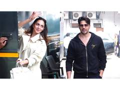 
      
      Kiara Advani keeps it simple as she steps out with Sidharth 
      
      