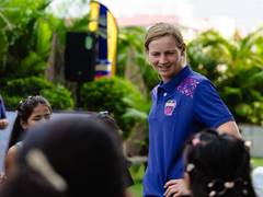 
      
      UP welcome captain Meg Lanning with heartwarming surprise
      
      
