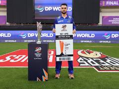 
      
      T20 WC Trophy makes special appearance at ILT20 final I
      
      