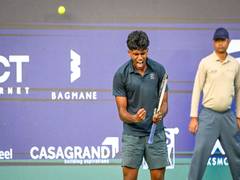 
      
      Young gun Manas Dhamne stuns fifth seed Matej Dodig on opening da
      
      