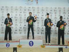 
      
      Princess Thomas, Raja Das clinch Tunngal gold in Pencak Silat
      
      