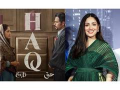 
      
      Yami Gautam reacts to positive audience response for 'HAQ'
      
      
