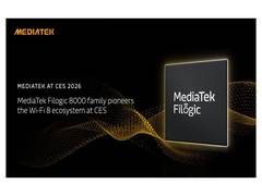 
      
      MediaTek unveils new advanced Filogic 8000 family Wi-Fi 8 chipset
      
      