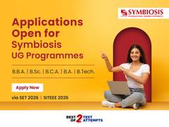 
      
      Symbiosis International (Deemed University) opens application
      
      