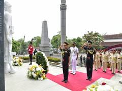 
      
      COAS General Dwivedi pays tribute at IPKF Memorial in Colombo
      
      