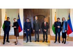 
      
      Piyush Goyal meets Liechtenstein leadership
      
      