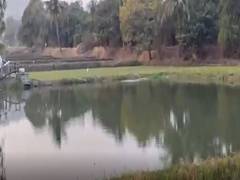 
      
      Huge hole in Tungabhadra left bank canal
      
      