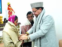 
      
      Uttarakhand CM Dhami meets Ankita Bhandari’s family
      
      