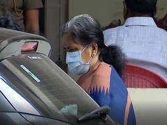 
      
      Former Devaswom Secretary S Jayashree appears before SIT
      
      