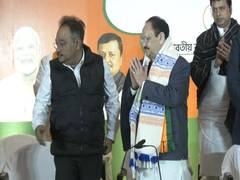 
      
      West Bengal: JP Nadda holds meeting with BJP leaders in Kolkata
      
      