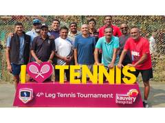 
      
      Kauvery Hospital & Tamil Nadu Seniors Tennis Club Organise Open
      
      