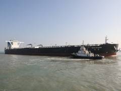 
      
      Mundra Port berths first fully laden very large crude carrier
      
      