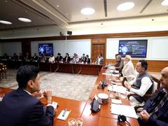 
      
      Memorable and insightful interaction with AI startups: PM Modi 
      
      