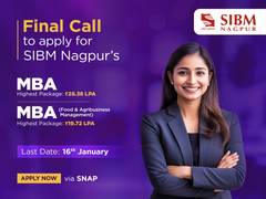 
      
      MBA Admissions Enter Final Phase at SIBM Nagpur
      
      