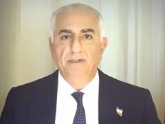 
      
      Exiled Iranian Crown Prince Reza Pahlavi calls for economic workers strike in Iran, says he is 