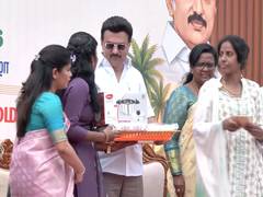 
      
      CM MK Stalin participates in Pongal celebratio in Chennai
      
      