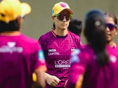 
      
      WPL 2025: GG captain Lanning wins toss; elects to field first
      
      