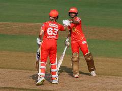 
      
      Gujarat Giants put up 207/4 against UP Warriroz in WPL
      
      