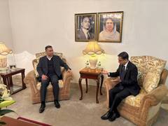 
      
      Indian High Commissioner meets BNP chief Tarique Rahman 
      
      
